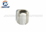 Carbon Steel Extra Long Nuts M6 - M36 , Hexagon Coupling Nuts Zinc Plated