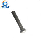 Kekuatan Tinggi DIN931 Jenis Stainless Steel / baja karbon 316 304 hex Baut