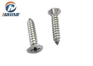 DIN7981 Stainless Steel 304 316 CSK Head Self Tapping screw Untuk lembaran Logam