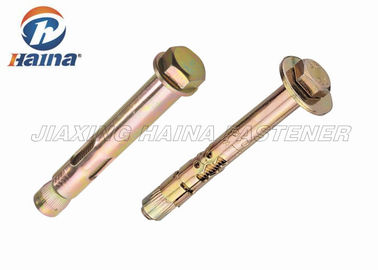 Galvanized Anchor Bolts Concrete Sleeve Anchor Untuk Konstruksi Baja