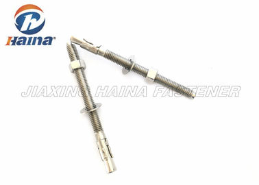 Stainless Steel 304/316 Baut Jangkar Baji untuk Mesin / Industri Kimia