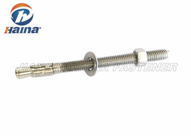 Stainless Steel 304/316 Baut Jangkar Baji untuk Mesin / Industri Kimia