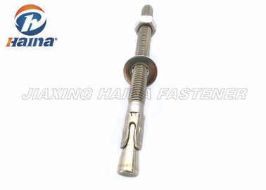 Stainless Steel 304/316 Baut Jangkar Baji untuk Mesin / Industri Kimia