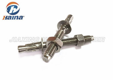 Stainless Steel 304316 Baji Melalui Baut SS316 M12x120 Jangkar Tugas Berat