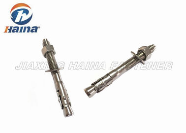 Stainless Steel 304316 Baji Melalui Baut SS316 M12x120 Jangkar Tugas Berat