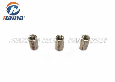 Cup Point M8 Stainless Steel Machine Screws Hexagon Socket Head For Buildings