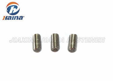 Cup Point M8 Stainless Steel Machine Screws Hexagon Socket Head For Buildings