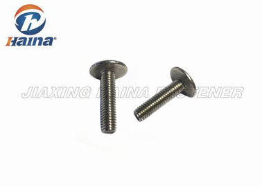 Sekrup Mesin Slotted M3 Stainless Steel 304 316 Kekuatan Tinggi