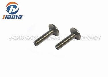 Sekrup Mesin Slotted M3 Stainless Steel 304 316 Kekuatan Tinggi