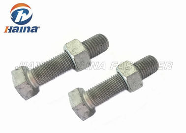 Baja karbon Galvanis Hot Dip 4,8 8,8 Baut kepala hex dan mesin cuci