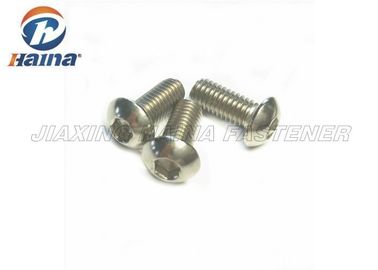 A2 A4 Socket Button Cap Sekrup Mesin Kepala Datar Disesuaikan Untuk Kereta Api