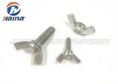 DIN316 A2-70 / 304 Baut dan mur sayap Stainless Steel Butterfly