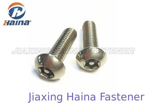 Stainless Steel 304 316 Tombol Tutup Kepala Sekrup Soket Benang Kasar