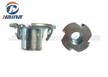 Seng Disepuh Haina Custom Fasteners Square Head Gr 4.8 Tee Nut / T Nut Dengan 4 Cabang
