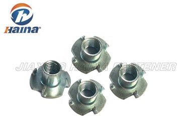 Seng Disepuh Haina Custom Fasteners Square Head Gr 4.8 Tee Nut / T Nut Dengan 4 Cabang