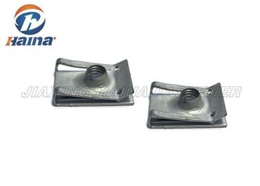 Klip U Galvanis Haina Fastener Spring Steel Black Oxide M6 * 22 * ​​28 Untuk Papan Besi Tetap