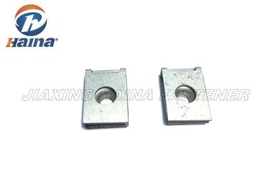 Klip U Galvanis Haina Fastener Spring Steel Black Oxide M6 * 22 * ​​28 Untuk Papan Besi Tetap