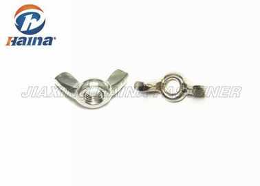 Stainless Steel 316 Warna Polos M12 Wing Head Nut untuk Metal Buliding