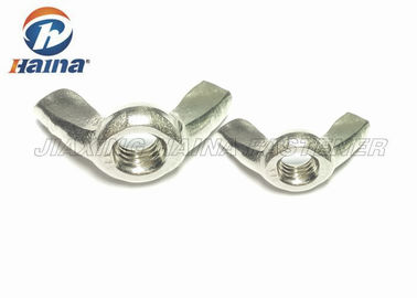 Stainless Steel 316 Warna Polos M12 Wing Head Nut untuk Metal Buliding