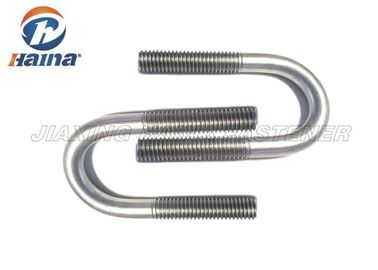 Baut U Stainless Steel Metrik Kekuatan Tinggi Standar ASME Untuk Pipa