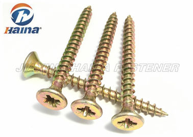 DIN7505 Papan partikel Tipe Z Sekrup Chipboard Kepala Countersunk