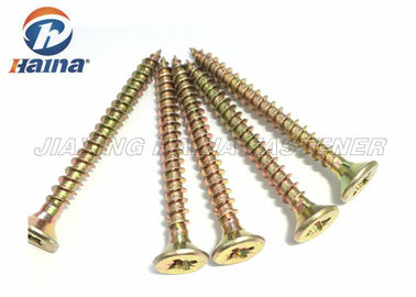 DIN7505 Papan partikel Tipe Z Sekrup Chipboard Kepala Countersunk