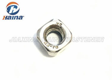 304 Stainless Steel Square Insert Nylon Lock Nuts Untuk Mengunci Konektor