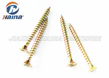 Sekrup Self-Tapping Kepala Drywall Berlapis ZInc Kuning