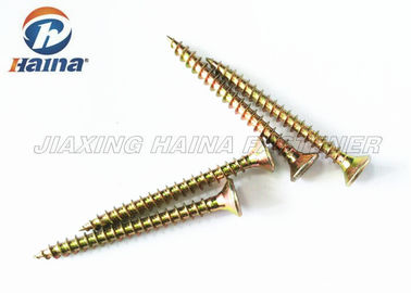 Sekrup Self-Tapping Kepala Drywall Berlapis ZInc Kuning