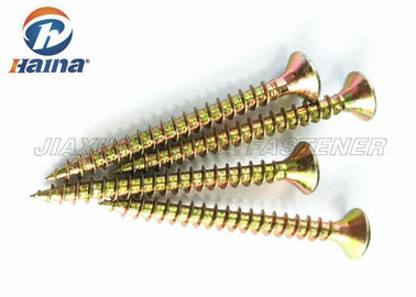 Sekrup Self-Tapping Kepala Drywall Berlapis ZInc Kuning