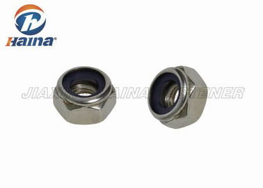 Lebih cepat DIN985 Stainless Steel 304 316 mur pengunci nilon untuk Produk Kayu