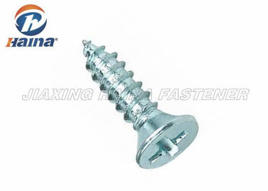 Baja Karbon Oksida Hitam DIN7982 Phillips Countersunk Head Self Tapping Screw