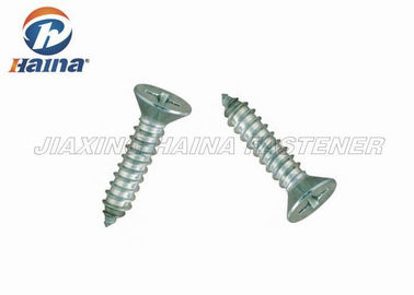 Baja Karbon Oksida Hitam DIN7982 Phillips Countersunk Head Self Tapping Screw