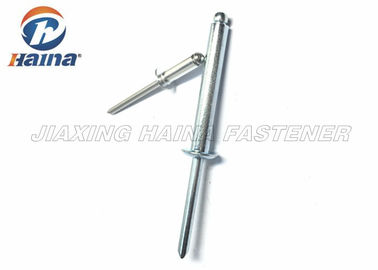 Zin Plated Aluminium / Steel Material Head Blind Rivets Nuts