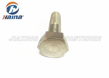 M10 M16 DIN 931 A2 A4 Baut Kepala Hex Setengah Benang Untuk Baja Struktural