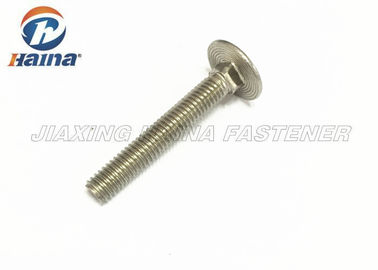 4 Inch 316 Kepala Jamur Stainless Steel Leher Persegi DIN 603 Baut Kereta