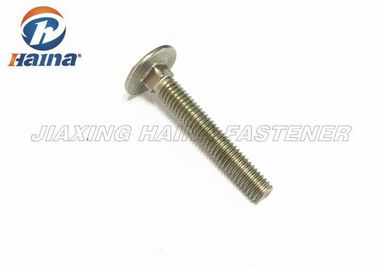 4 Inch 316 Kepala Jamur Stainless Steel Leher Persegi DIN 603 Baut Kereta