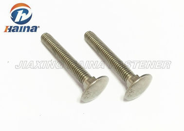 4 Inch 316 Kepala Jamur Stainless Steel Leher Persegi DIN 603 Baut Kereta