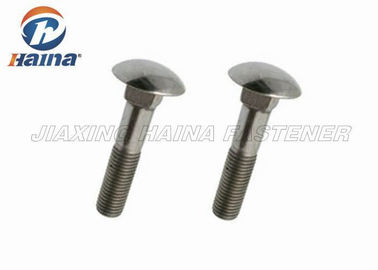 4 Inch 316 Kepala Jamur Stainless Steel Leher Persegi DIN 603 Baut Kereta