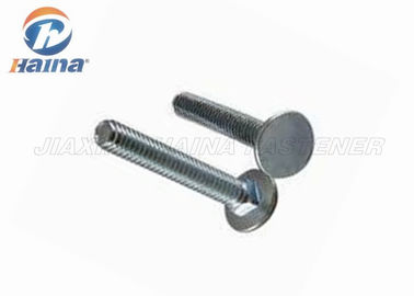 Baja Karbon 4.8 5.8 Baut Kereta Leher Persegi Countersunk Galvanis