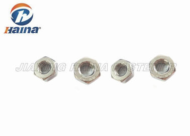 A4 Stainless Steel 316 Selesai Kacang Hex Berulir Kasar Untuk Konstruksi