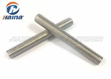 DIN976 DIN975 A2 Stainless Steel 304 316 Semua baut dan mur Batang Berulir Penuh