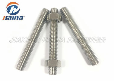 DIN976 DIN975 A2 Stainless Steel 304 316 Semua baut dan mur Batang Berulir Penuh