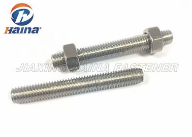 DIN976 DIN975 A2 Stainless Steel 304 316 Semua baut dan mur Batang Berulir Penuh
