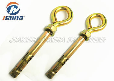 Metric Thread Beton Memperbaiki Baut Mata Berlapis Seng Dengan Jangkar Lengan