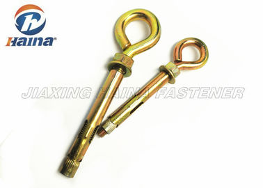 Metric Thread Beton Memperbaiki Baut Mata Berlapis Seng Dengan Jangkar Lengan