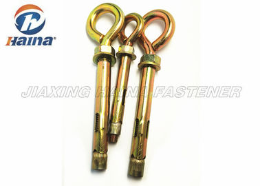 Metric Thread Beton Memperbaiki Baut Mata Berlapis Seng Dengan Jangkar Lengan