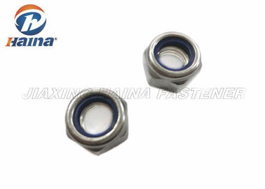 Resist Melonggarkan SS304 M12x1.25 Self Nylon Insert Lock Nuts