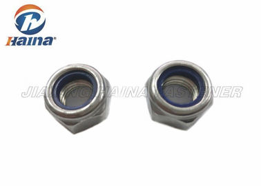 Resist Melonggarkan SS304 M12x1.25 Self Nylon Insert Lock Nuts