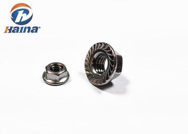 SS316 / SS304 ASME / ANSI Kacang Flange Hex Polos Dengan Bergerigi